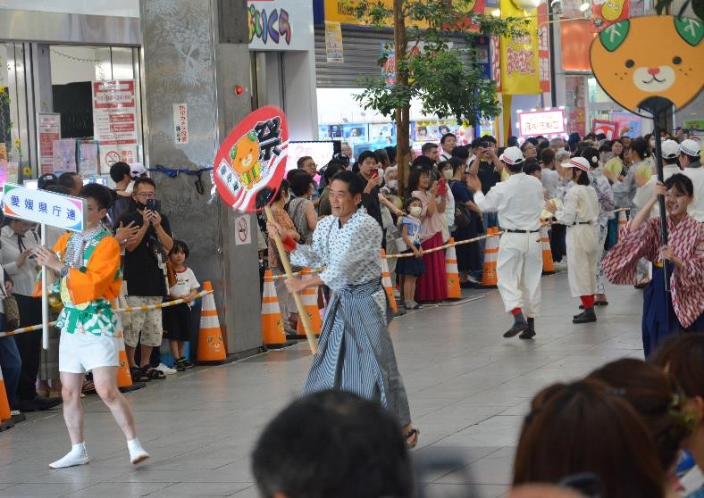 8月10日（木曜日）松山まつり野球拳おどり（松山市）の画像