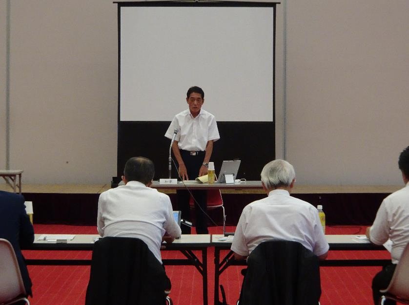 8月24日（木曜日）愛媛県・市町連携推進本部会議（県民文化会館）の画像