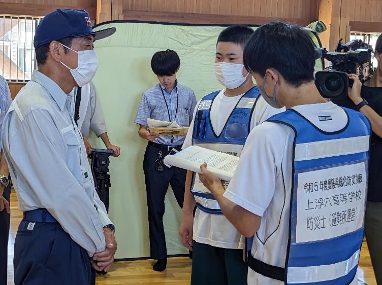 8月26日（土曜日）愛媛県総合防災訓練（久万高原町）の画像