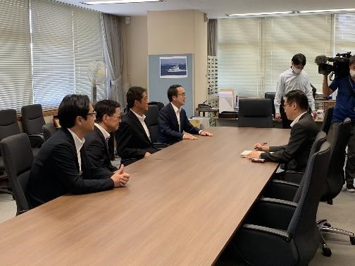 8月30日（水曜日）国土交通省幹部訪問（東京都）の画像