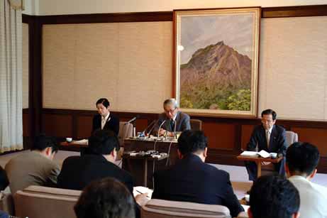 5月23日（木曜日）定例記者会見（県庁）の画像