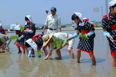 6月4日（火曜日）農業試験場 お田植祭(農業試験場）の画像