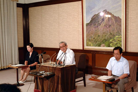 8月20日（火曜日）定例記者会見（県庁）の画像