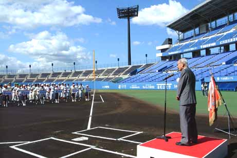 8月21日（水曜日）全日本少年野球大会開会式（坊っちゃんスタジアム）の画像