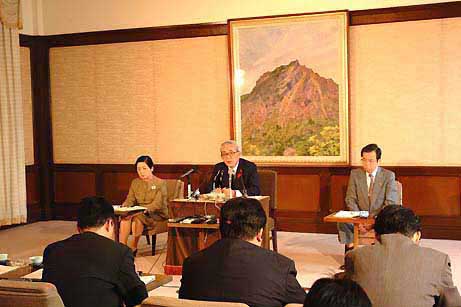 10月23日（水曜日）定例記者会見（県庁）の画像