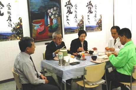 12月5日（木曜日）県産米「愛のゆめ」試食会(県庁）の画像