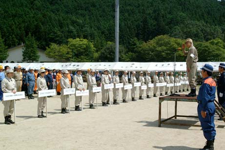 9月1日（月曜日）愛媛県総合防災訓練（久万町ほか）の画像