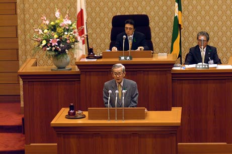 9月17日（水曜日）9月定例県議会開会（議会議事堂）の画像