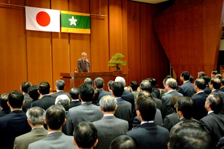 12月26日（金曜日）平成15年仕事納め式（県庁）の画像