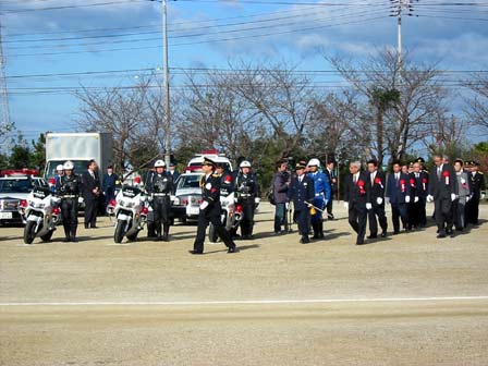 1月14日（水曜日）愛媛県警察観閲式（県警察学校）の画像