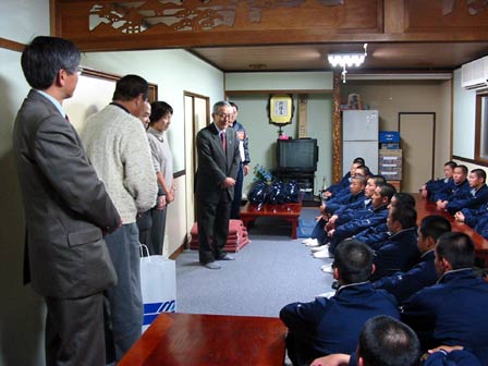 3月24日（水曜日）選抜高等学校野球大会出場校への激励（兵庫県）