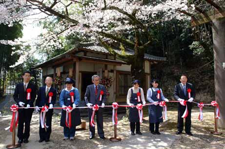 3月31日（水曜日）萬翠荘「茶店」オープニングセレモニー（松山市内）の画像