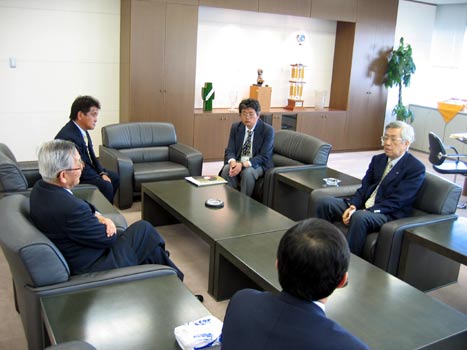 6月4日（金曜日）サッカーJリーグ チェアマンとの会談（東京都）の画像