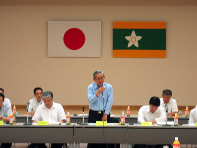 7月30日（金曜日）えひめトップミーティング（西条地方局管内）（県西条地方局）の画像