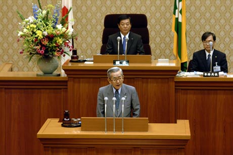 8月5日（木曜日）臨時議会（議会議事堂）の画像