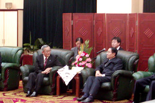 10月20日（水曜日）陝西省人民政府訪問（西安市）の画像