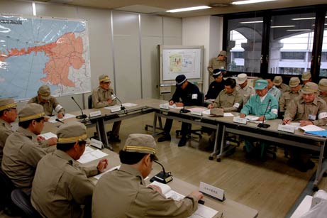 10月26日（火曜日）愛媛県原子力防災訓練（県庁）の画像