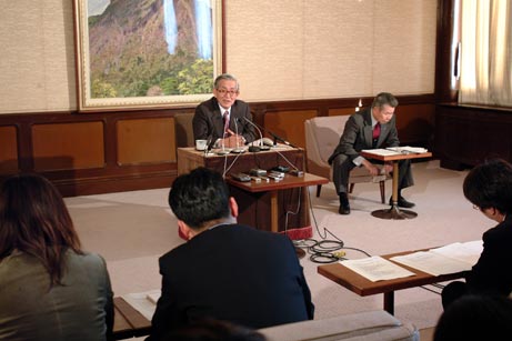 12月27日（月曜日）定例記者会見（県庁）の画像