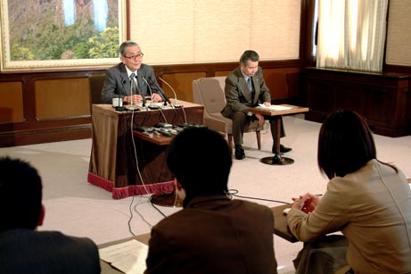 1月19日（水曜日）定例記者会見（県庁）の画像