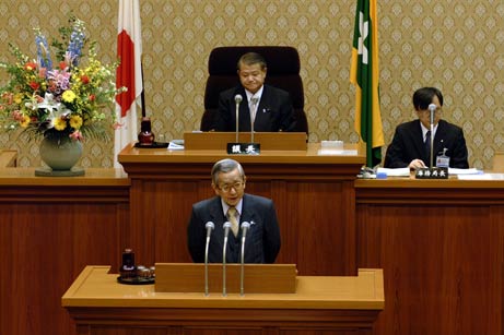 1月31日（月曜日）臨時議会（議会議事堂）の画像