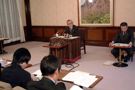 3月22日（火曜日）定例記者会見（県庁）の画像