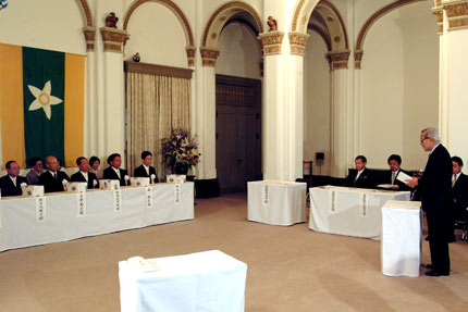 3月23日（水曜日）愛媛県教職員選賞式（県庁）の画像