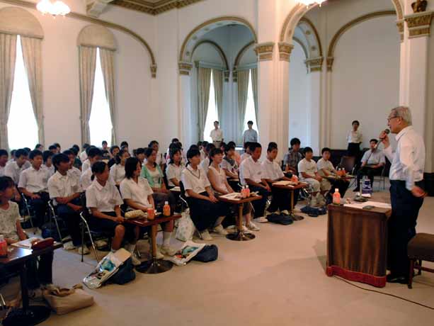 7月26日（火曜日）小・中学生県庁見学デー（中学生の部）（県庁）の画像