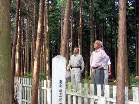 8月5日（金曜日）全国育樹祭予定地視察（松山市内）