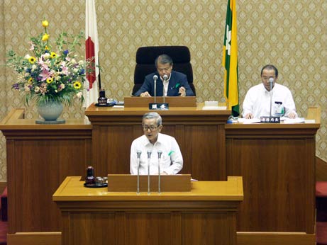 9月14日（水曜日）9月定例県議会開会（議会議事堂）の画像