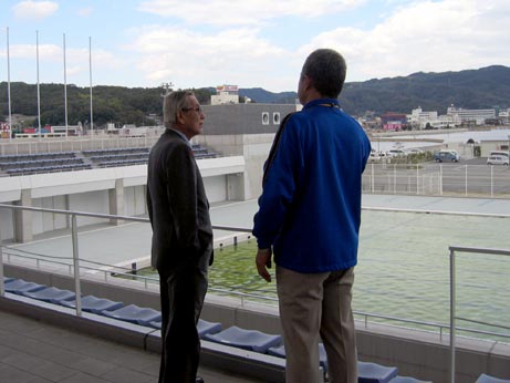 10月22日（土曜日）児島マリンプール視察（岡山県）の画像