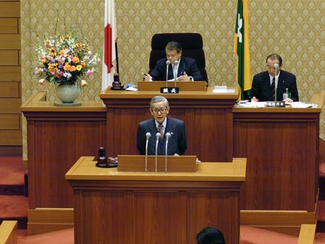 2月24日（金曜日）2月定例県議会開会（議会議事堂）の画像