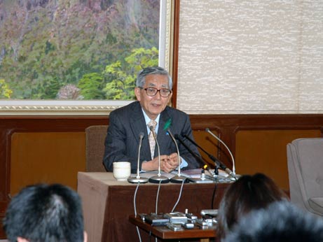 4月24日（月曜日）定例記者会見（県庁）の画像