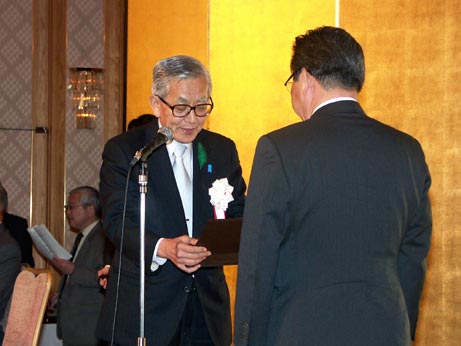 4月25日（火曜日）愛媛国体募金感謝状贈呈式（松山市内）の画像