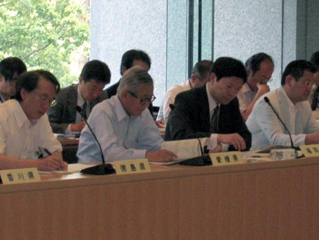 6月1日（木曜日）全国知事会　道州制特別委員会（東京都）の画像