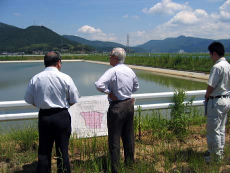 8月1日（火曜日）ほ場整備状況視察（西予市）の画像