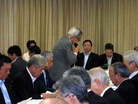 8月30日（水曜日）自民党政務調査会　総務部会関係合同会（東京都）の画像