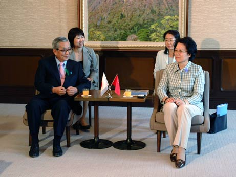 9月25日（月曜日）中国大連市人民代表大会代表団の表敬訪問（県庁）の画像