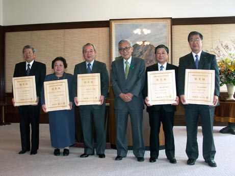 3月22日（木曜日）愛媛県公共交通利用促進企業認定式（県庁）の画像