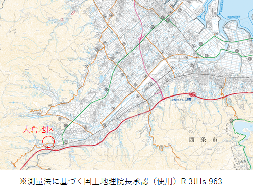 大倉地区_位置図