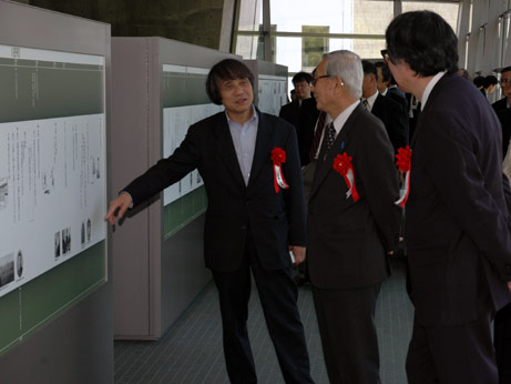 4月28日（土曜日）坂の上の雲ミュージアム落成記念式典（松山市内）の画像