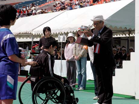 5月20日（日曜日）愛媛県障害者スポーツ大会開会式（県総合運動公園）の画像