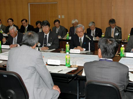 5月25日（金曜日）四国地方整備局との愛媛県建設事業調整会議（県庁）の画像