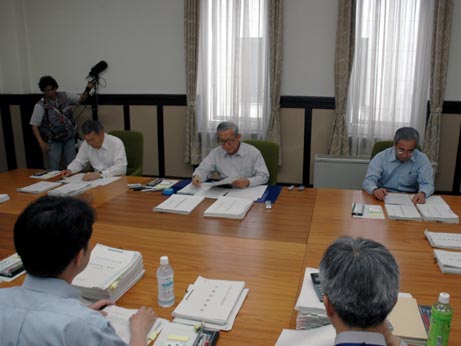 6月1日（金曜日）6月補正予算知事査定（県庁）の画像