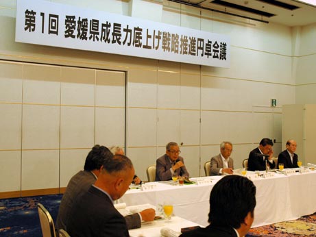 6月13日（水曜日）愛媛県成長力底上げ戦略推進円卓会議（松山市内）の画像