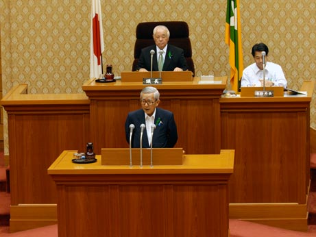 9月13日（木曜日）9月定例県議会開会（県議会議事堂）の画像