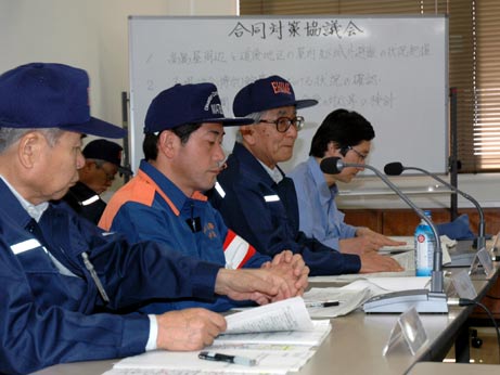 11月10日（土曜日）国民保護共同実動訓練（県庁）の画像