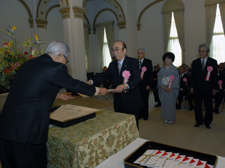 2月20日（水曜日）愛媛県政発足記念日知事表彰式（県庁）の画像