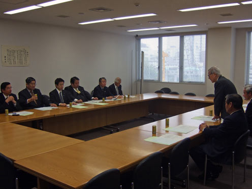 4月18日（金曜日）道路暫定税率の回復等について県選出国会議員へ要望（東京都）の画像