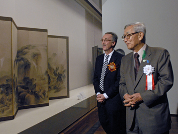 9月30日（火曜日）「ベルリン国立アジア美術館所蔵日本美術名品展」開展式（県美術館）の画像2
