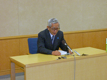 12月21日（日曜日）政府予算内示に関する記者会見（東京都）の画像